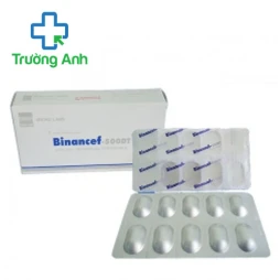 Binancef-500 DT - Thuốc điều trị nhiễm khuẩn hiệu quả của India