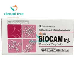 Biocam Inj - Thuốc điều trị viêm xương khớp hiệu quả của Hàn Quốc