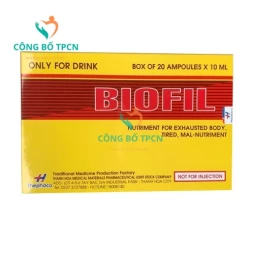 Biofil - Giúp tăng cường sức khỏe, ăn ngon ngủ ngon