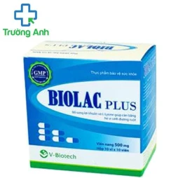 Biolac Plus - Cân bằng vi khuẩn đường ruột, giúp trẻ ăn ngon (10 hộp)