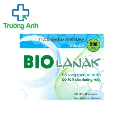 Biolanak - Giúp bổ sung men vi sinh có ích cho đường ruột
