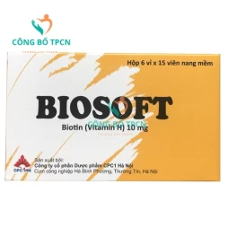 Biosoft - Thuốc điều trị rụng tóc, viêm da do thiếu vitamin nhóm B