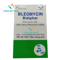 Bleomycin Bidiphar 15U - Thuốc điều trị ung thư hiệu quả