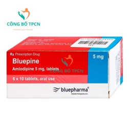 Bluepine 5mg - Thuốc điều trị tăng huyết áp của Bồ Đào Nha