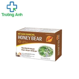 Bổ Gan Famichil Honey Bear Life of liver - Giúp bảo vệ gan