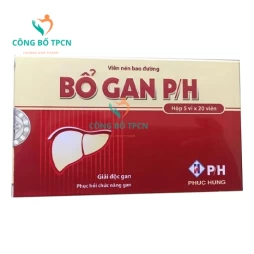Bổ gan P/H - Giúp giải độc gan, bảo vệ và phục hồi chức năng gan