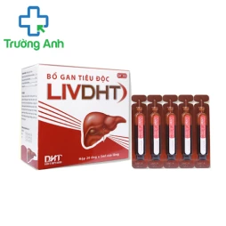 Bổ gan tiêu độc LivDHT - Hỗ trợ điều trị các bệnh lý về gan hiệu quả