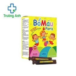 BỔ MÁU PARIS - Bổ Sung Sắt, Acid Folic, B12 hiệu quả