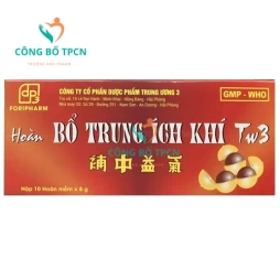 Bổ trung ích khí TW3 - Giúp tăng cường sức khỏe, bồi bổ cơ thể