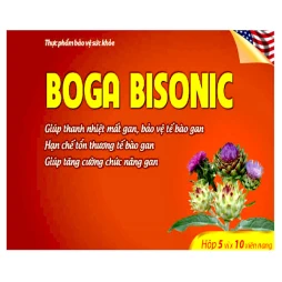 Boga Bisonic - Giúp thanh nhiệt mát gan, bảo vệ tế bào gan