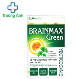Brainmax Green - Giúp tăng cường tuần hoàn máu não