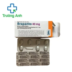 Brapanto 40mg - Thuốc điều trị loét dạ dày tá tràng hiệu quả