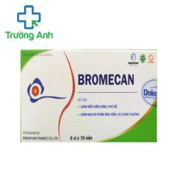 Bromecan - Hỗ trợ giảm biểu hiện sưng phù nề hiệu quả