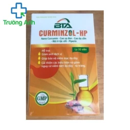 BTA CURMINZOL - HP - Giảm nguy cơ viêm loét dạ dày tá tràng