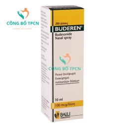 Buderen - Thuốc điều trị triệu chứng viêm mũi dị ứng hiệu quả