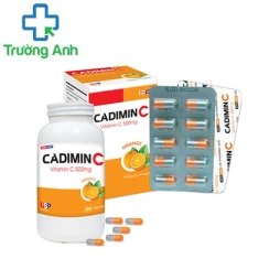CADIMIN C 500 USP - Giúp điều trị các bệnh do thiếu vitamin C