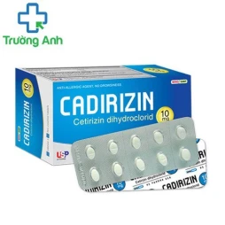 Cadirizin USP - Thuốc điều trị viêm mũi dị ứng hiệu quả US Pharma USA
