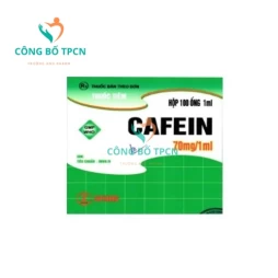 Cafein 70mg/1ml Dopharma - Thuốc điều trị suy tim rất hiệu quả