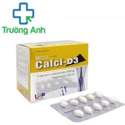 Calci-D3 USP - Giúp ngăn ngừa loãng xương ở người già hiệu quả