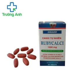 Calci Rubystar - Bổ sung Canxi và Vitamin D cho cơ thể