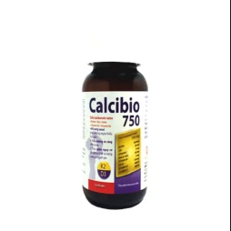 Calcibio 750 - Bổ sung canxi, vitamin D3 giúp xương chắc khỏe