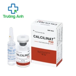 Calcilinat F50 Bidiphar - Thuốc phòng và điều trị ngộ độc hiệu quả