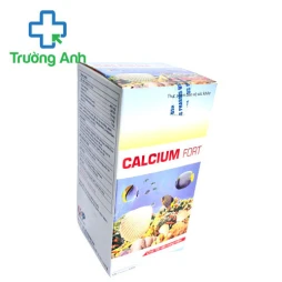 Calcium fort USP (lọ) - Bổ sung calci cho xương hiệu quả