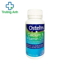 Calcium & Vitamin D3 - Giúp thúc đẩy quá trình hấp thụ canxi