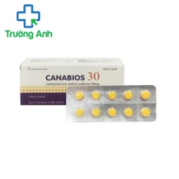 Canabios 30 Pharbaco - Thuốc cầm máu hiệu quả