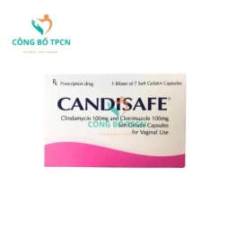 Candisafe - Thuốc điều trị nhiễm khuẩn, nấm âm đạo hiệu quả