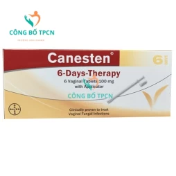 Canesten 100mg Bayer - Viên đặt âm đạo điều trị viêm âm đạo