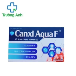 Canxi Aquamin F - Bổ sung calci, vitamin D3 giúp xương chắc khỏe