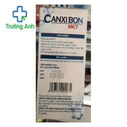 CANXI BON MK7 - Bổ sung canxi và vitamin D3 cho cơ thể