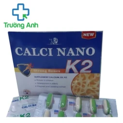 Canxi Nano K2 New - Giúp bổ sung canxi và vitamin cho cơ thể