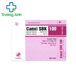 Canxi SBK 100 Pharbaco - Thuốc điều trị loãng xương hiệu quả