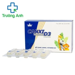 Canxi Vitamin D3 Kingphar - Giúp bổ sung canxi, vitamin D3 cho cơ thể