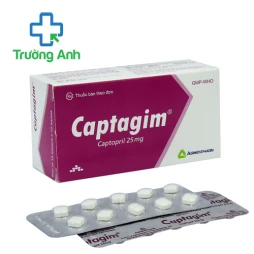 Captagim 25mg Agimexpharm - Thuốc điều trị tăng huyết áp hiệu quả