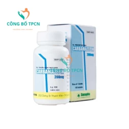 Carbamazepin 200mg Danapha - Thuốc điều trị bệnh động kinh hiệu quả