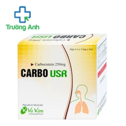 Carbo USR 250mg Medisun - Thuốc điều trị rối loạn đường hô hấp
