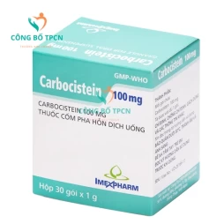 Carbocistein 100mg - Thuốc điều trị rối loạn tiết dịch hiệu quả của Imexpharm