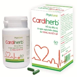 CardiHerb - Hỗ trợ điều trị giúp hạ huyết áp hiệu quả