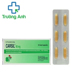 Carsil 90mg - Hỗ trợ tăng cường bảo vệ gan hiệu quả của Bulgaria