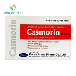 Casmorin - Giúp bổ sung các Acid amin và Vitamin bồi bổ sức khỏe