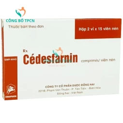 Cédesfarnin DonaiPharm - Thuốc chống viêm hiệu quả