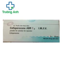 Cefoperazone ABR 2g Balkanpharma - Thuốc điều trị nhiễm khuẩn hiệu quả