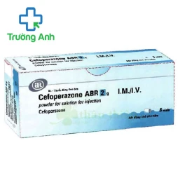 Cefoperazone ABR 2g Balkanpharma - Thuốc điều trị nhiễm khuẩn hiệu quả