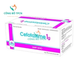 Cefotaxime 1g MD Pharco - Thuốc điều trị viêm màng não