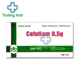 Cefotiam 0,5g MD Pharco - Thuốc điều trị viêm tuyến tiền liệt