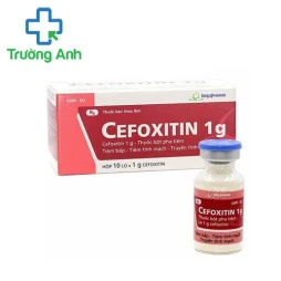 Cefamandol 1g - Thuốc điều trị các bệnh nhiễm khuẩn hiệu quả
