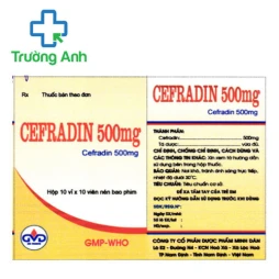 Cefradin 500mg MD Pharco (viên nén) - Thuốc điều trị đường hô hấp hiệu quả